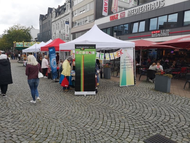 Beim "Markt der Möglichkeiten"