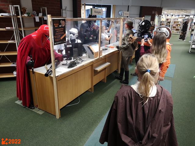 Das Imperium hat die Bibliothek &uuml;bernommen