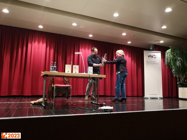 Zum Abschluss eine kleine Aufmerksamkeit und ...