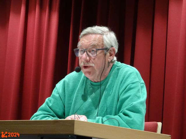 Beginn des Vortrags ...