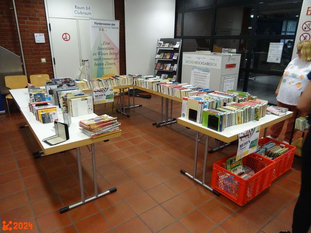 Der Stand des F&ouml;rdervereins ist bereit