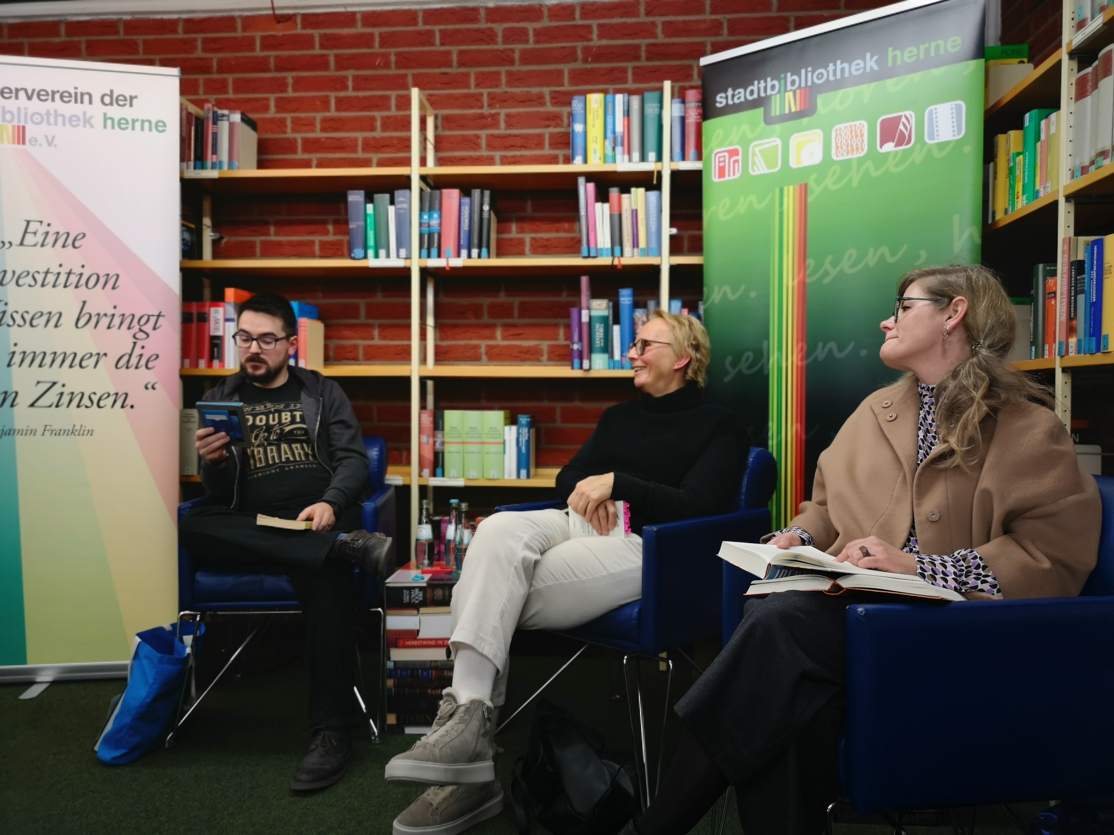 Buchpr&auml;sentation von Herrn Knipping