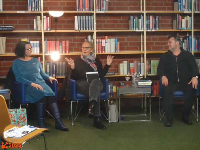 Vorstellung der G&auml;ste durch die Vorsitzende des F&ouml;rdervereins